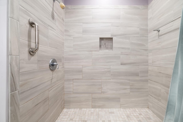 300 Bucksley Ln Unit 102, Charleston, SC 29492 - bathroom featuring a tile shower