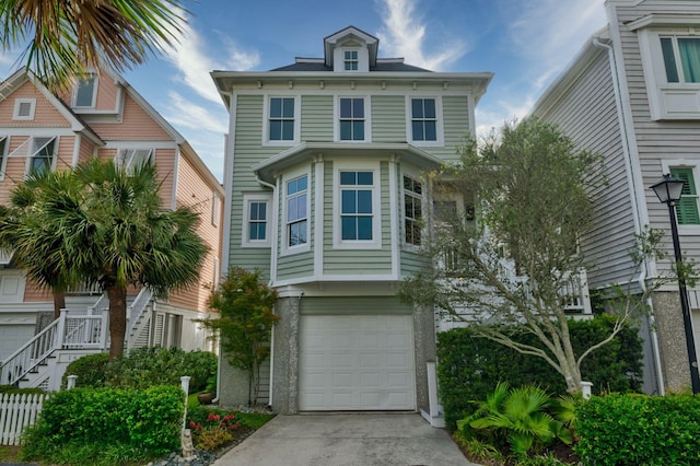 1646 Marsh Harbor Ln, Mount Pleasant, SC 29464 - view of front facade with concrete driveway and a garage