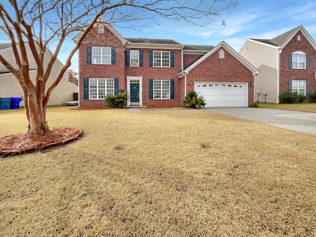 view of front of house featuring a front yard