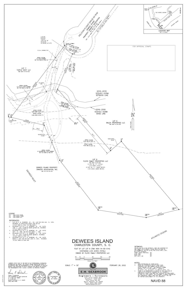 Listing photo 2 for 201 Pelican Flight Dr Lot 8, Dewees Island SC 29451