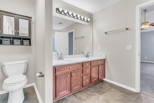 319 Deep River Rd, Summerville, SC 29486 - bathroom with vanity and toilet