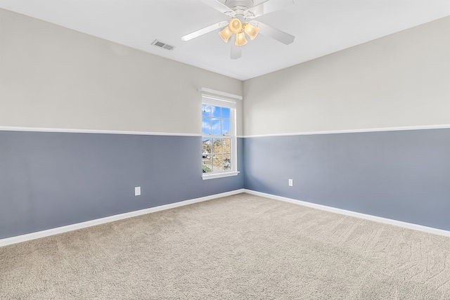 319 Deep River Rd, Summerville, SC 29486 - carpeted empty room featuring ceiling fan