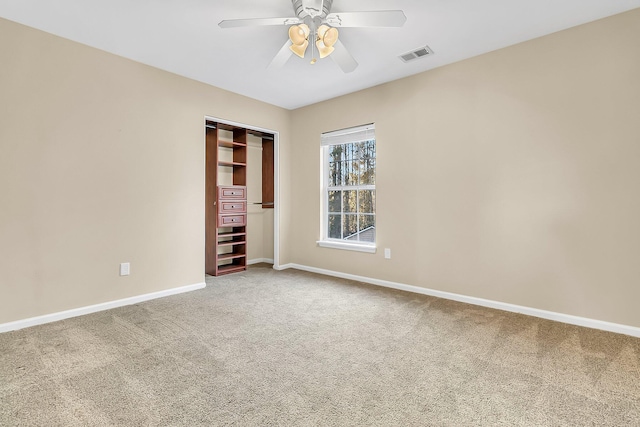 319 Deep River Rd, Summerville, SC 29486 - unfurnished room with carpet flooring and ceiling fan