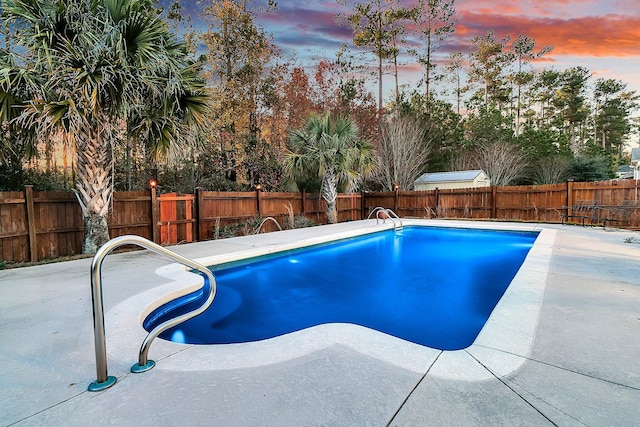 319 Deep River Rd, Summerville, SC 29486 - view of pool at dusk