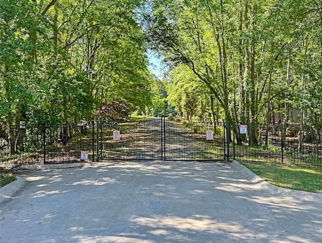gate with fence