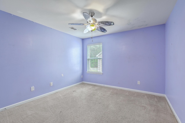 1350 Wild Goose Trl, Summerville, SC 29483 - carpeted empty room featuring a ceiling fan and baseboards