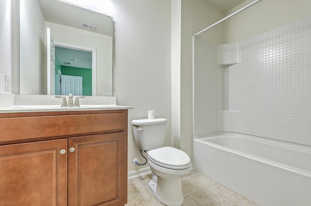 1350 Wild Goose Trl, Summerville, SC 29483 - bathroom with vanity, bathing tub / shower combination, and tile patterned floors