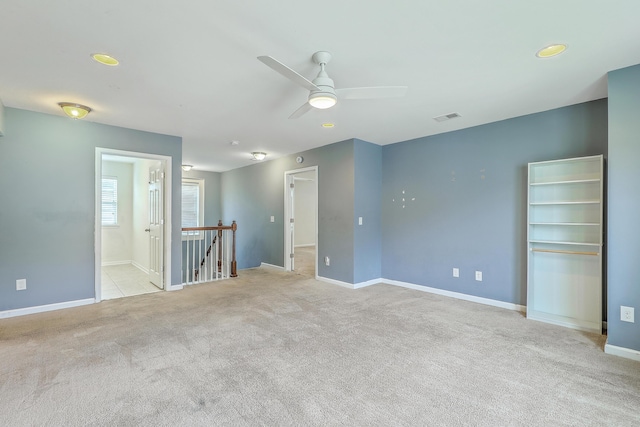1350 Wild Goose Trl, Summerville, SC 29483 - carpeted empty room with a ceiling fan and baseboards