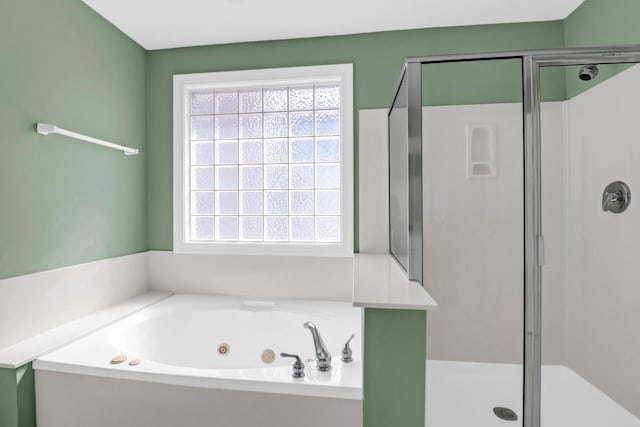1025 Mathis Ferry Rd, Mount Pleasant, SC 29464 - bathroom with a shower stall and a whirlpool tub
