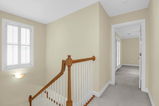 1025 Mathis Ferry Rd, Mount Pleasant, SC 29464 - hallway with an upstairs landing, plenty of natural light, and carpet floors