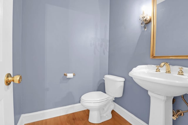1025 Mathis Ferry Rd, Mount Pleasant, SC 29464 - bathroom with baseboards and wood finished floors
