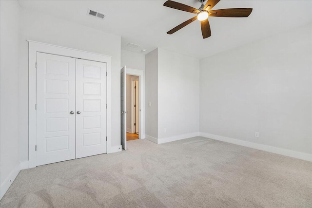 113 Grimball St, Summerville, SC 29486 - unfurnished bedroom featuring carpet floors, baseboards, a closet, and ceiling fan