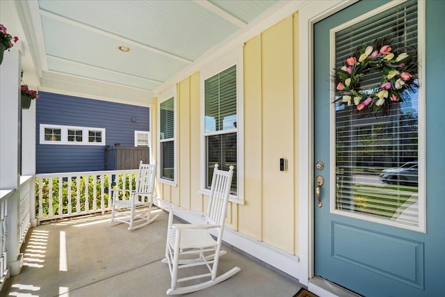 113 Grimball St, Summerville, SC 29486 - view of exterior entry with a porch and board and batten siding