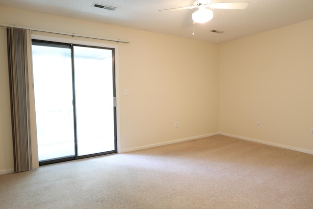 403 Sunny Side Way, Summerville, SC 29485 - unfurnished room featuring carpet floors, a ceiling fan, and baseboards