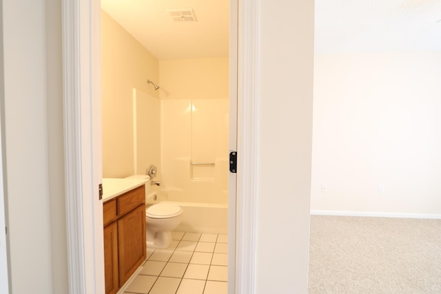 403 Sunny Side Way, Summerville, SC 29485 - full bath with toilet, vanity,  shower combination, and tile patterned flooring