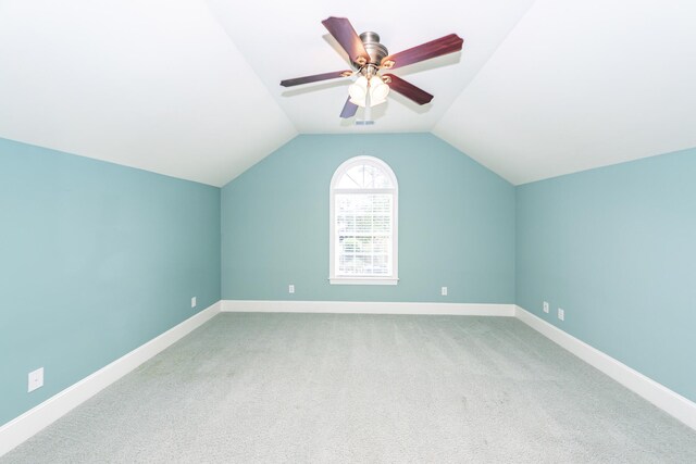 287 Commonwealth Rd, Mount Pleasant, SC 29466 - bonus room with baseboards, carpet flooring, and lofted ceiling