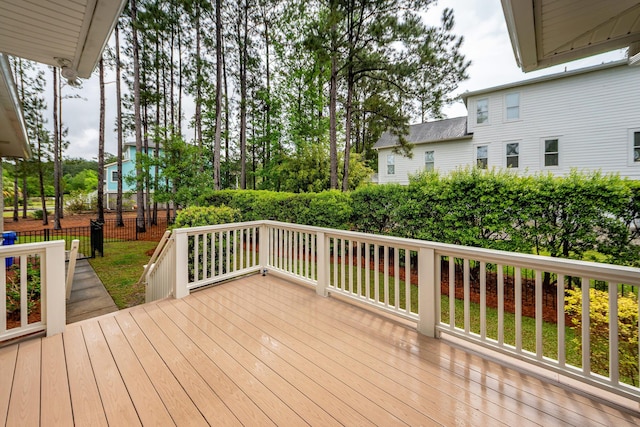287 Commonwealth Rd, Mount Pleasant, SC 29466 - deck with fence