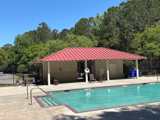 287 Commonwealth Rd, Mount Pleasant, SC 29466 - community pool with a patio and fence