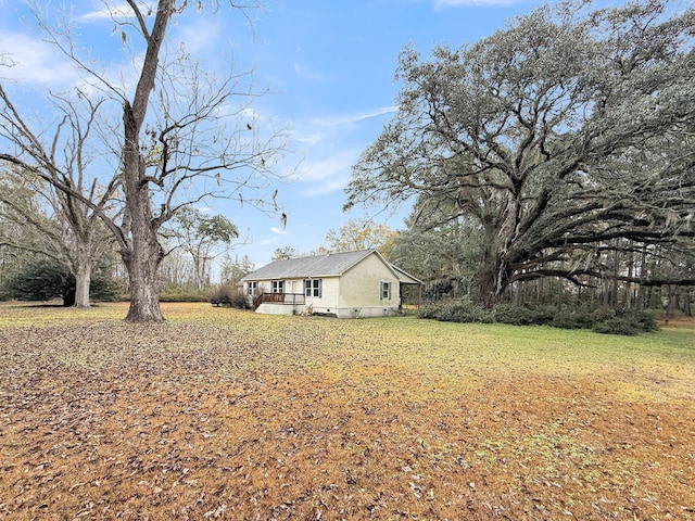 view of yard