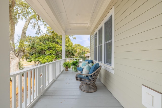 view of deck