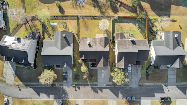 drone / aerial view featuring a residential view