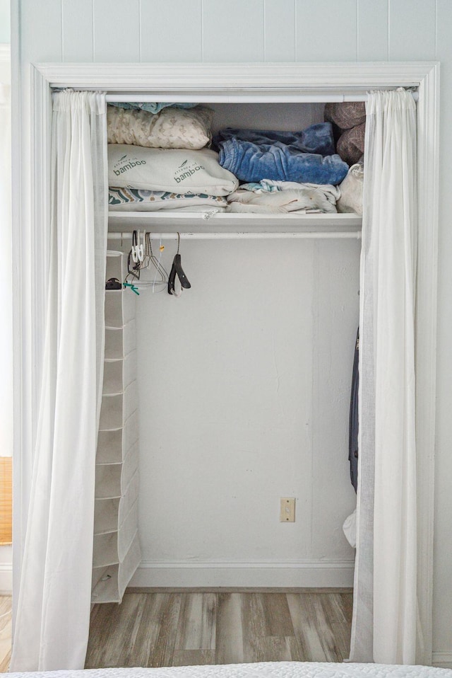 view of closet