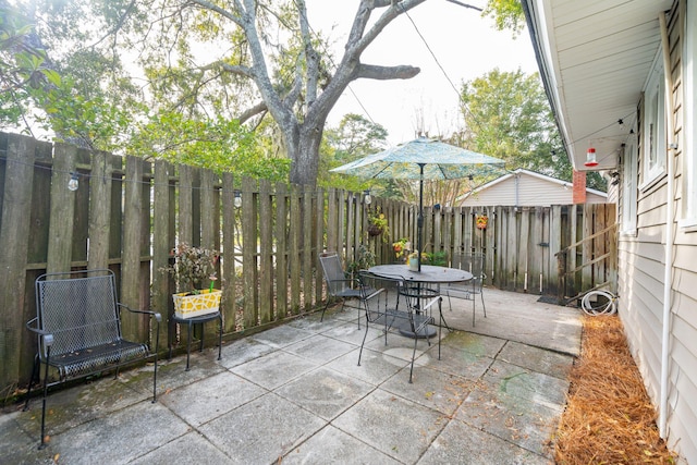 view of patio / terrace