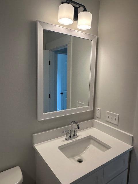 4126 Ohear Ave, North Charleston, SC 29406 - bathroom featuring vanity and toilet