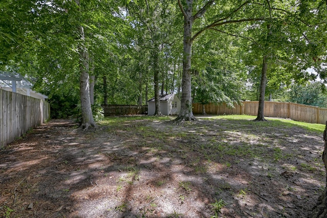 5105 Parrum Ct, Summerville, SC 29485 - fenced backyard with a storage shed