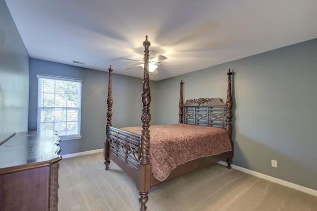 5105 Parrum Ct, Summerville, SC 29485 - bedroom featuring light colored carpet and ceiling fan
