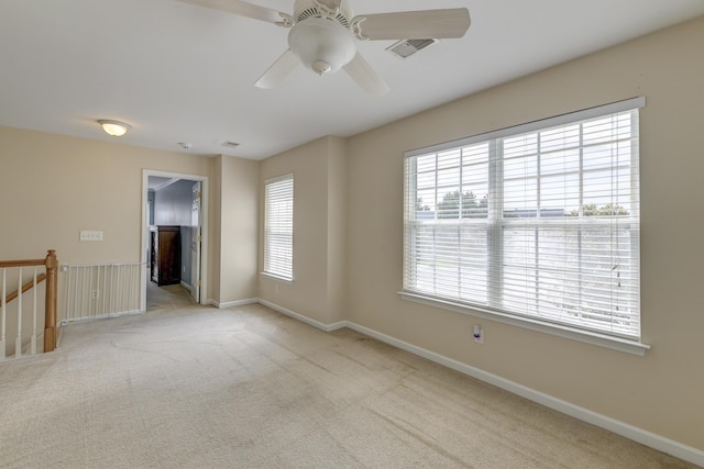 5105 Parrum Ct, Summerville, SC 29485 - carpeted spare room with a ceiling fan and baseboards