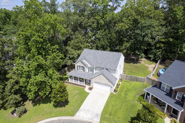 5105 Parrum Ct, Summerville, SC 29485 - view from above of property