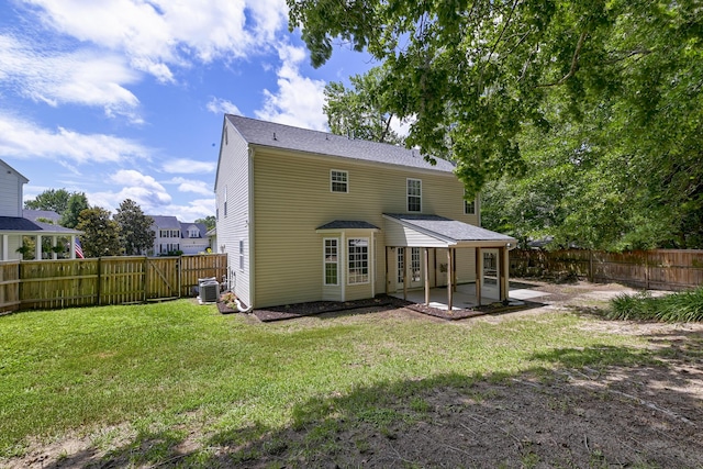 5105 Parrum Ct, Summerville, SC 29485 - rear view of house with a patio area and a fenced backyard