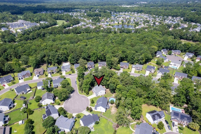 5105 Parrum Ct, Summerville, SC 29485 - aerial overview of property's location with nearby suburban area
