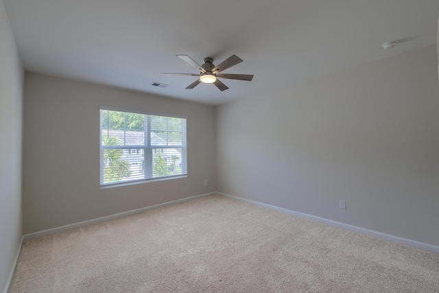 3018 Vincent Astor Dr, Johns Island, SC 29455 - carpeted spare room featuring ceiling fan and baseboards