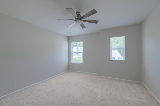 3018 Vincent Astor Dr, Johns Island, SC 29455 - unfurnished room with light colored carpet and a ceiling fan