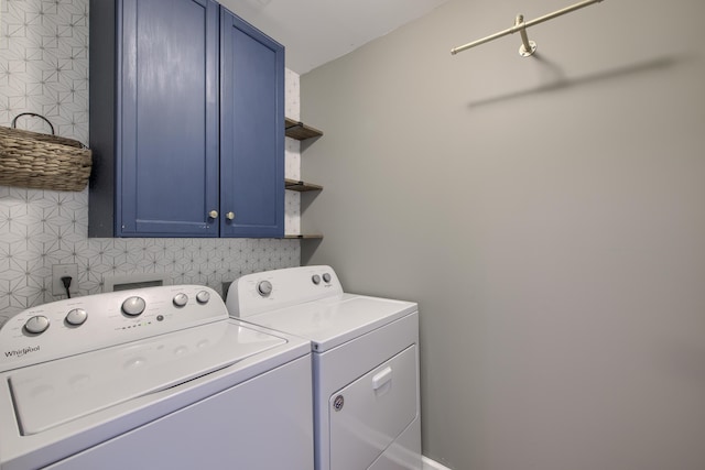 3018 Vincent Astor Dr, Johns Island, SC 29455 - laundry area featuring washer and dryer and cabinet space