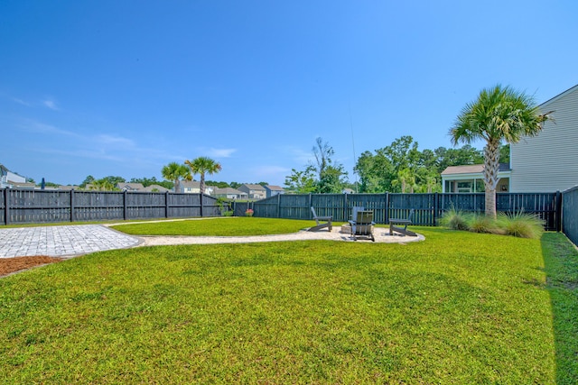 3018 Vincent Astor Dr, Johns Island, SC 29455 - fenced backyard featuring a patio