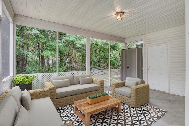116 Venezia Ct, Ladson, SC 29456 - sunroom / solarium with an outdoor living space