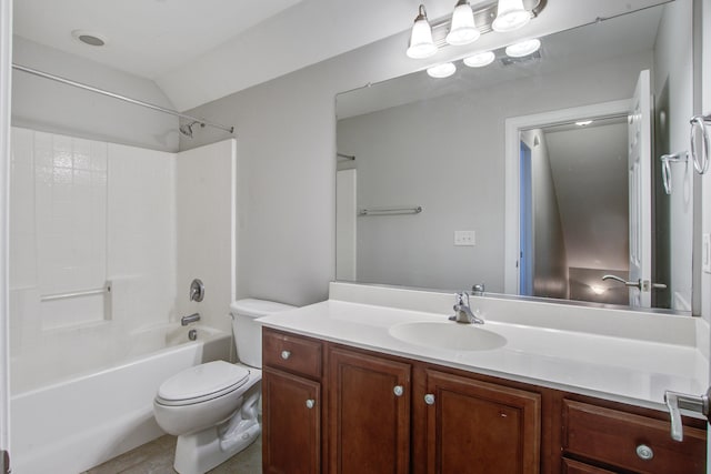 116 Venezia Ct, Ladson, SC 29456 - bathroom with vanity, toilet, and washtub / shower combination
