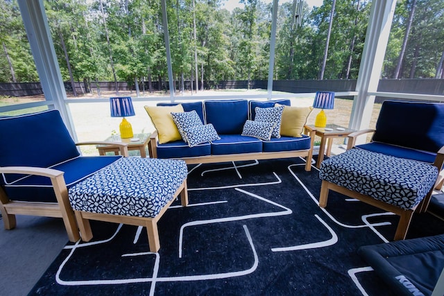 3025 Rampart Rd, Summerville, SC 29483 - sunroom / solarium with an outdoor living space