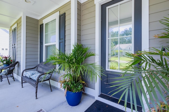 3025 Rampart Rd, Summerville, SC 29483 - doorway to property with a porch