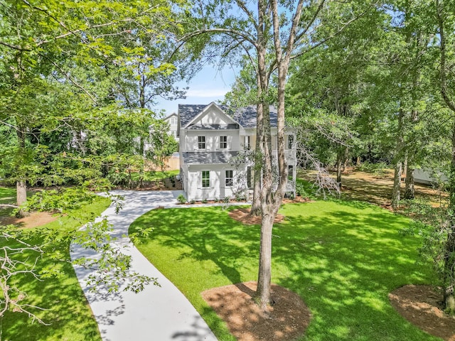 5710 Barbary Coast Rd, Hollywood, SC 29449 - view of front of house featuring a front lawn