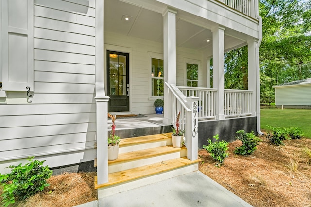 5710 Barbary Coast Rd, Hollywood, SC 29449 - property entrance featuring a porch