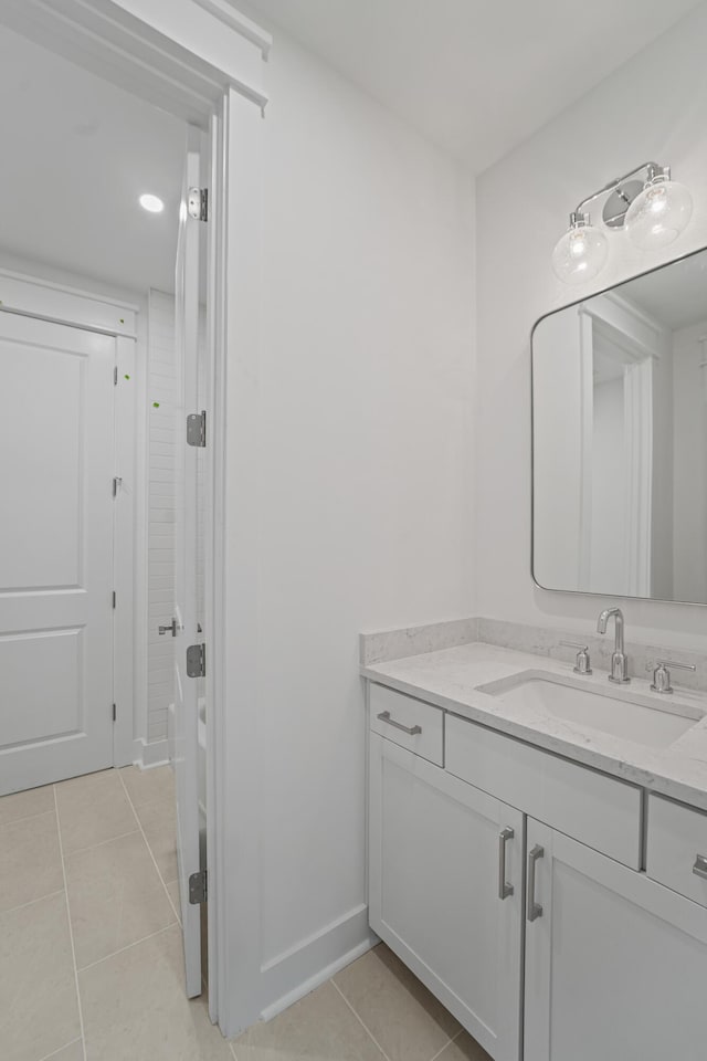5710 Barbary Coast Rd, Hollywood, SC 29449 - full bath featuring vanity and tile patterned floors