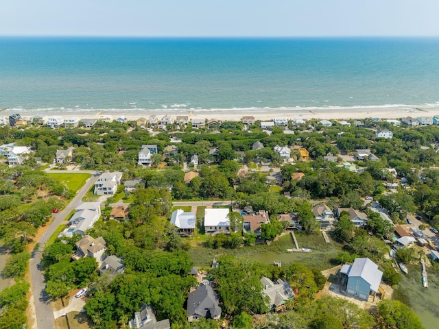 1012 E Erie Ave, Folly Beach, SC 29439 - aerial view of residential area with extended coastline