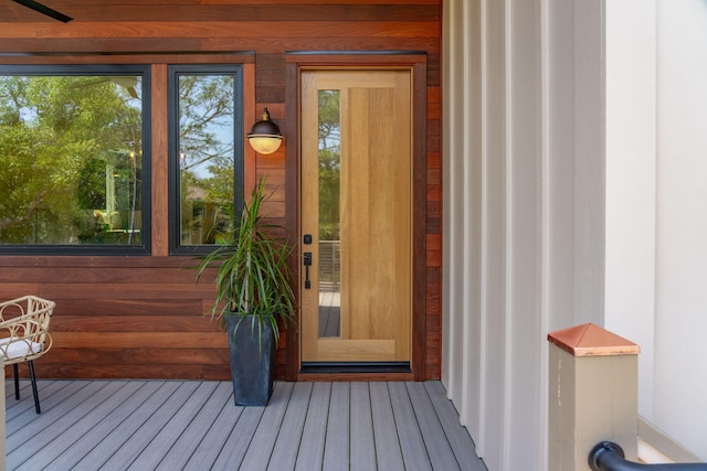 1012 E Erie Ave, Folly Beach, SC 29439 - view of doorway to property