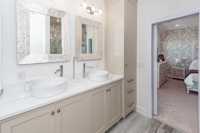2226 Folly Rd, Charleston, SC 29412 - bathroom featuring connected bathroom and double vanity