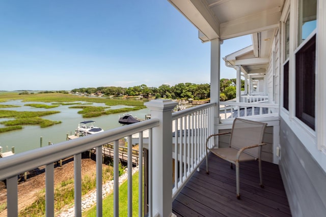 2226 Folly Rd, Charleston, SC 29412 - balcony with a water view