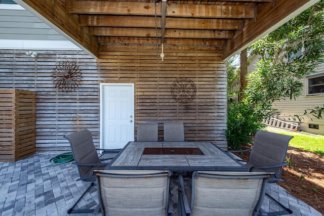 2226 Folly Rd, Charleston, SC 29412 - view of patio / terrace with outdoor dining area